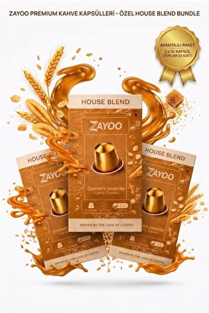 Zayoo Nespresso Original Uyumlu Alüminyum Kapsül - 3 Adet Deneme
