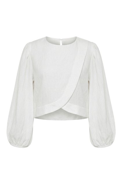 Alisa Covered Retro Shirt Women's White