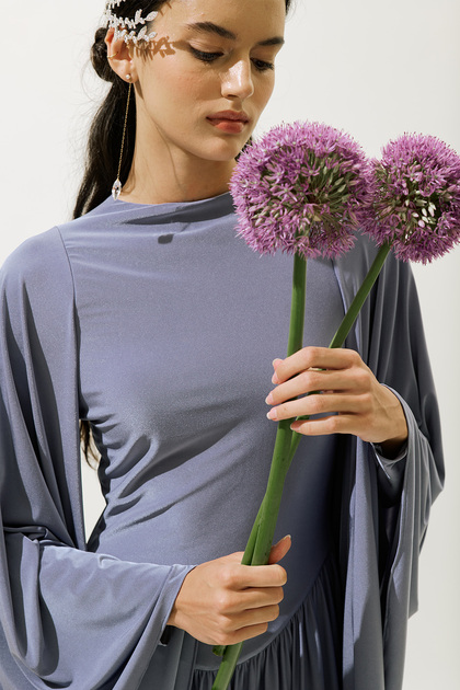 Manuka Helsa Evening Dress Purple- Trendyol