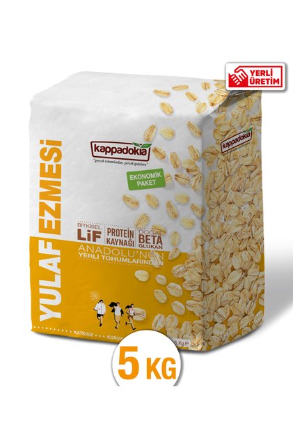 Katkısız Yulaf Ezmesi - 5 Kg (Yeni Hasat)