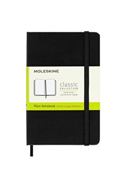 Moleskine Siyah Notebook Defter Düz 240yp. - 13x21cm 5649793