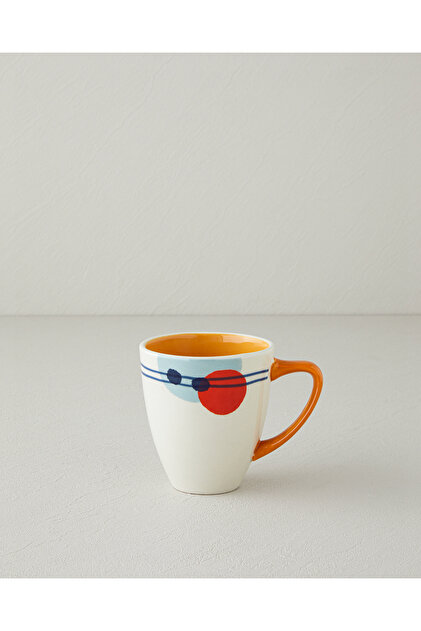 Arzu Sabancı Bounce Stoneware Mug 350 ml Blue-Navy Blue