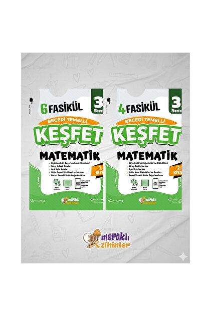 meraklı zihinler 3. SINIF KEŞFET BECERİ TEMELLİ FASİKÜL SET