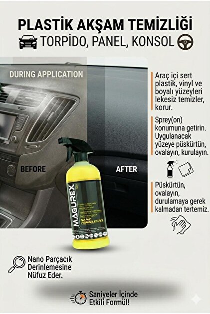 magurex Nano Temizleyici 3'lü Set - Fiyatı, Yorumları
