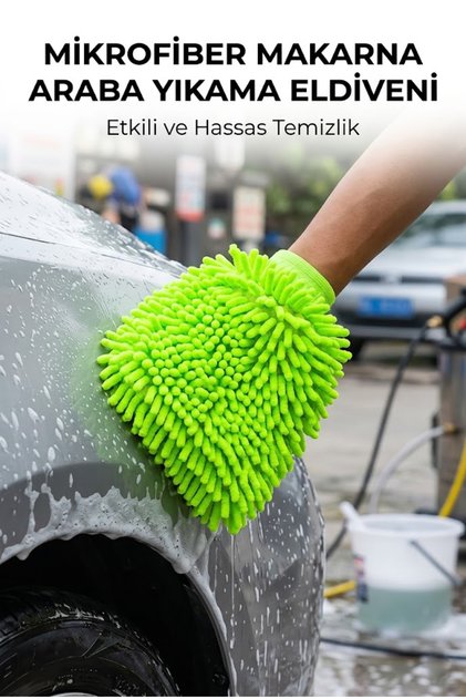 Pasta Gloves Microfiber Cleaning Gloves Car Washing Gloves Auto Washing Gloves