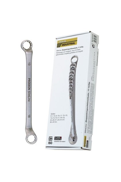Set 11 chei inelare cu cot Slim - Line, 23812