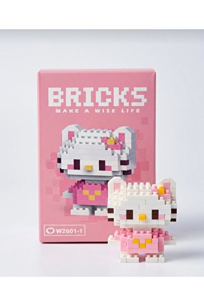 ydn 3D New Bricks Mini Yapı Blokları Lego My Melodi Sanrio Figür