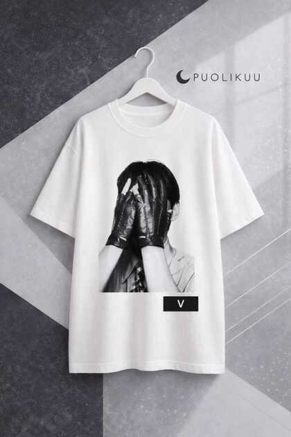 puolikuu Arirang World Tour BTS Baskılı Oversize Tshirt - Fiyatı