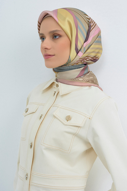 Pure Silk Sura Scarf-2026 Spring-Summer- 952100D-02