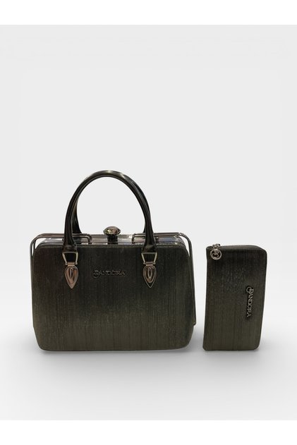 Women's Patent Leather Handbag – Stylish Design, Double Handles, Daily & Special Use