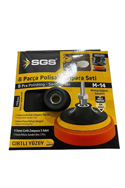 Sgs SGS293 8 Parça Polisaj Ve Zımpara Seti - Fiyatı, Yorumları