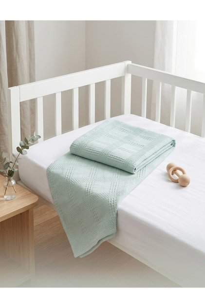 Muslin Baby Blanket 100% Cotton / Oeko-Tex Certified / 102 X 90 cm