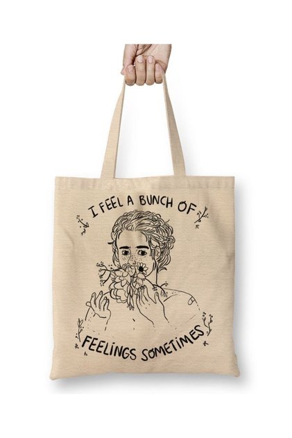 I Have A Dream Today Cloth Bag Long Handle