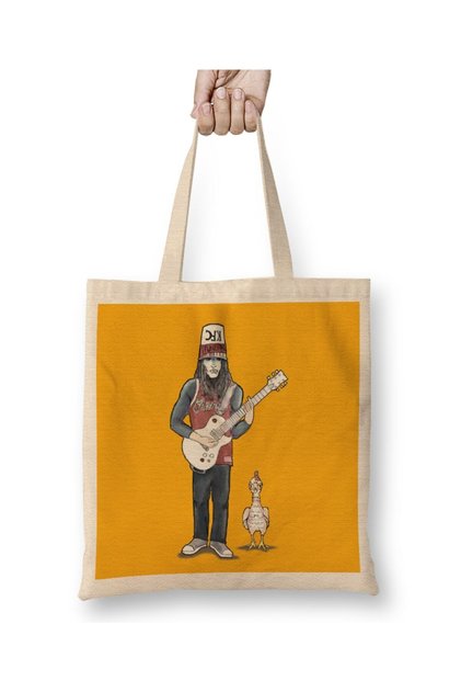 Buckethead and Friends Guitar Player Cloth Bag Long Handle
