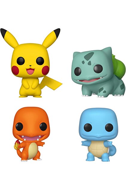 Funko POP! GAMES ポケモン 4点セット Funko Pop Pokemon: Starters 4-Pack Pikachu, Bulbasaur, Charmander