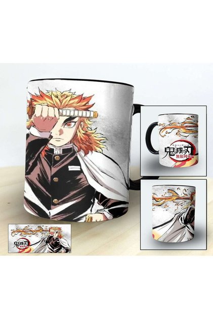Rengoku Kyojuro Mug Kimetsu Manga