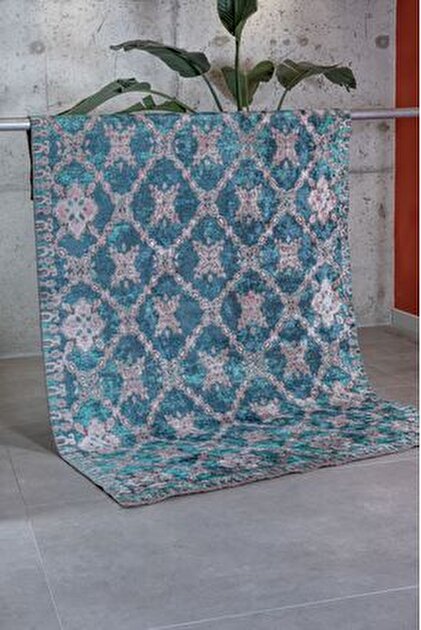 Merinos Halı Bamboo Lavi Serisi 34667 940 Tüm Ebatlar - Fiyatı