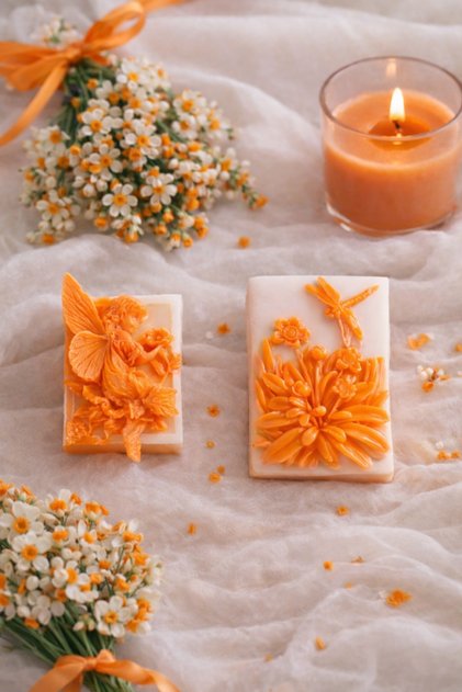 Handmade Gift Scented Soaps Set of 2