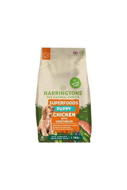 Superfoods Puppy Food Chicken w/Veg 1.7kg
