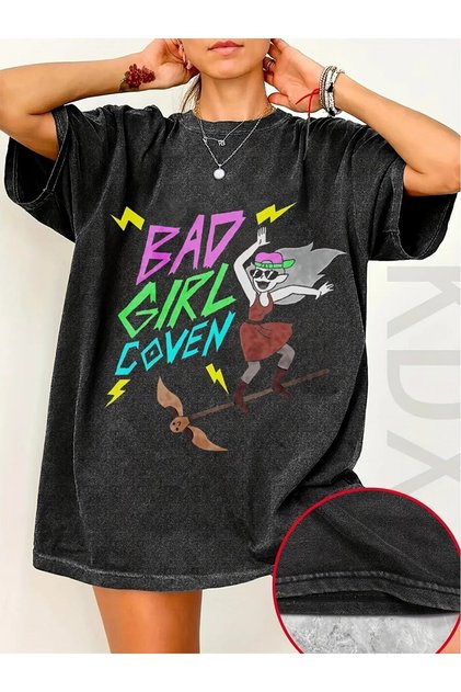 Adventure Time Serrie Printed Unisex Oversize Washable T-Shirt