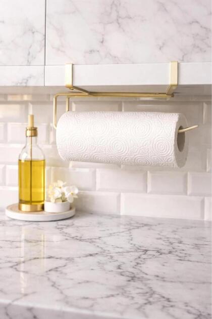 Cream Color Hanging Paper Towel Holder