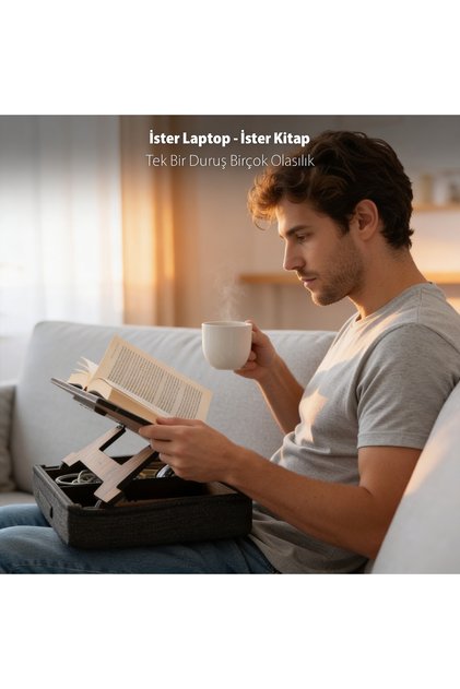 Cushioned, Adjustable Slope Mousepad Laptop Stand-Ls056