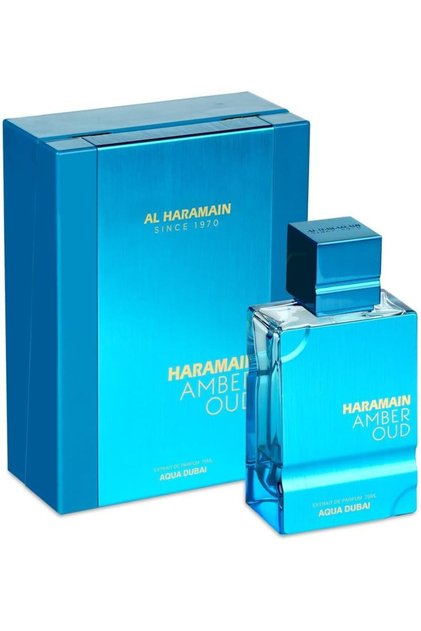 Haramain Amber Oud Aqua Dubai 75ml Extrait de Parfum | Long-Lasting Luxury Fragrance