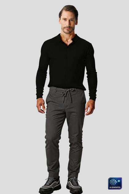 Gray Premium Jogger Men's Pants – Dynamic Fit