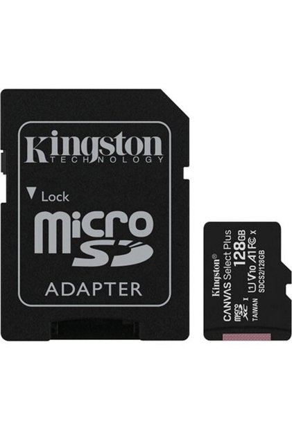 Card de memorie 128GB micSDXC Canvas Select Plus Gen3 150R A1 Pachet individual fără ADP