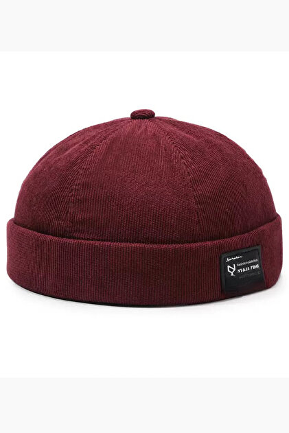 Giraffe Sipersiz Kep Docker Katlamalı Şapka Cap Unisex Erkek/Kadın