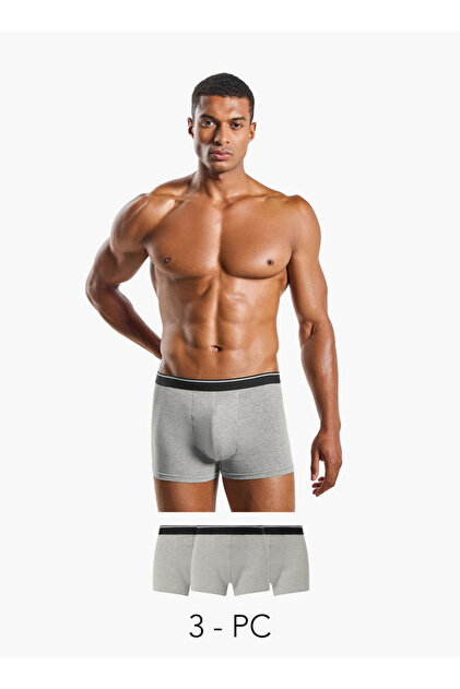Set of 3 - Trunks with Elasticised Waistband