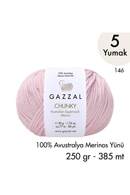 Chunky 146 - 5 Yumak 250 Gr