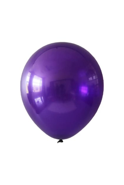 Set de 100 baloane din latex, 13 cm, mov închis