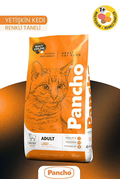 PANCHO Gurme Kuzu Etli Yetişkin Kedi Maması 15 Kg - Fiyatı, Yorumları