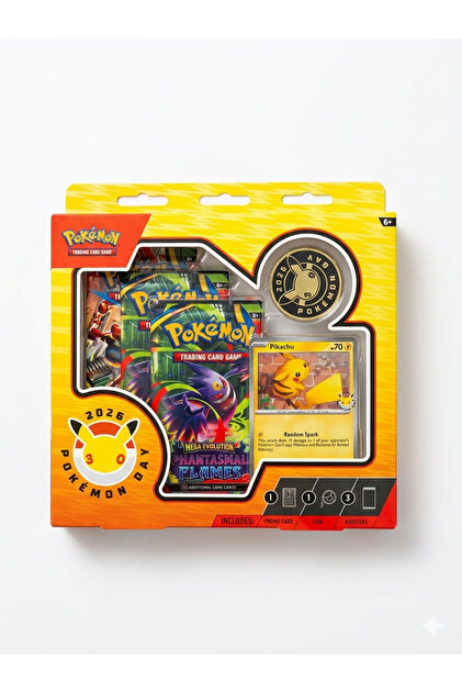 Pokemon Pokémon TCG: 2026 Pokémon Day Özel Koleksiyon Paketi