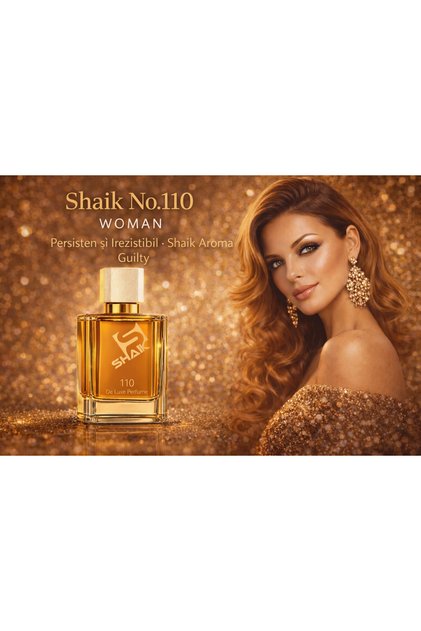 110 Parfum Persistent Femei – Similar Olfactiv Guilty, Oriental Floral, Seducător și Elegant