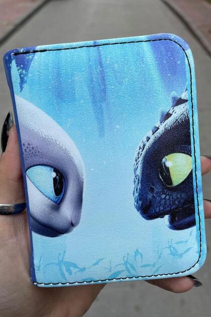How to Train Your Blue Dragon Toothless & the Fury of Light Love Short Wallet