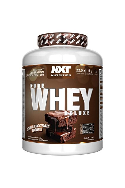 واي بروتين من نكست نكهة دبل شوكليت براوني 2.1 كجم - Pure Whey Protein