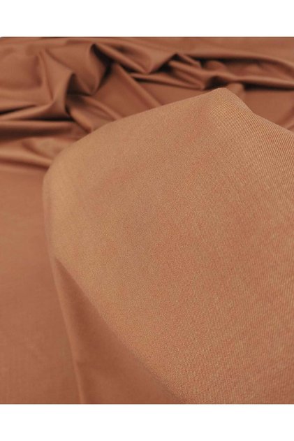 Brown Gabardine Fabric 150X375Cm