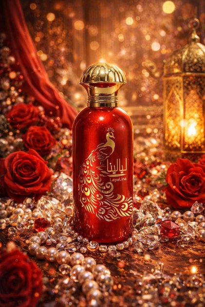 Parfum Arabesc Layalina 100ml pentru Femei, Note Dulci Florale, Intens si Rafinant