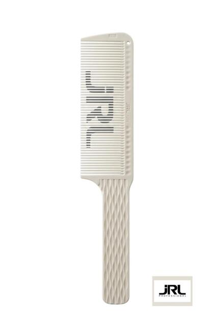 J202 24.4 cm V-Tooth Ceramic Series Professional Machine Top Cutting Comb White