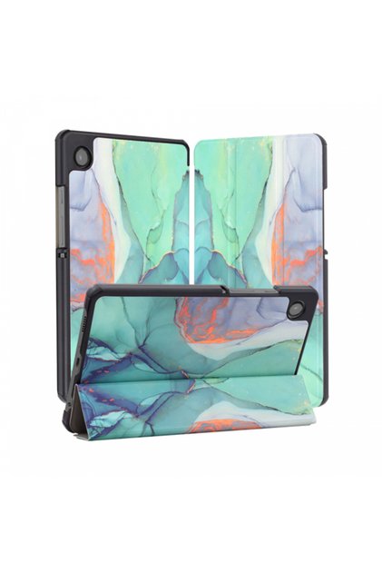 Θήκη για Samsung Galaxy Tab A11/ Tab A9 FoldPro Green Time, Πολύχρωμη