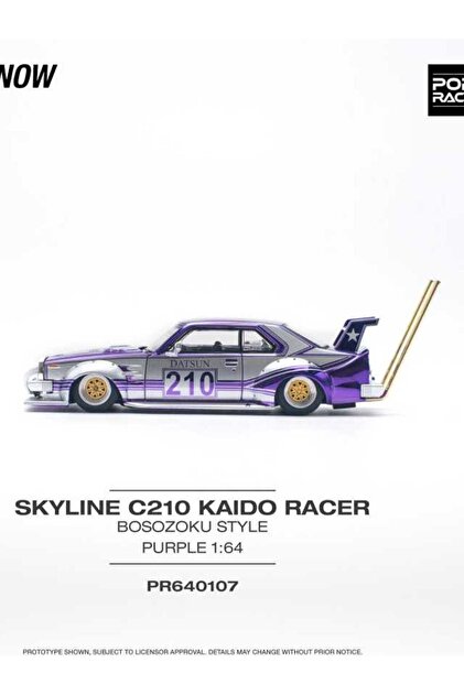 Pop Race Skyline c210 Racer Bosozoku Style 5'li SET (PR64-26 PR64
