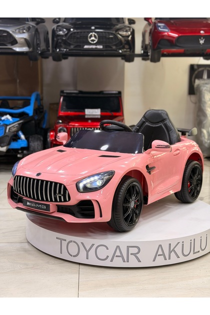 MERCEDES GT AKÜLÜ ARABA 0-6 YAŞ KUMANDALI (ÖZEL PLAKA HEDİYE)