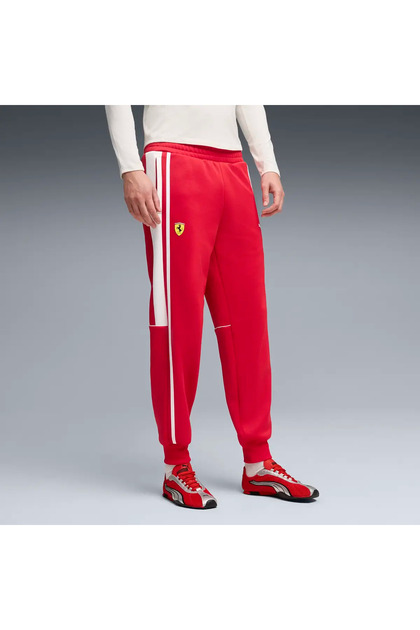 Puma Ferrari MT7 Track Pants Kırmızı Erkek Eşofman Alt - Fiyatı