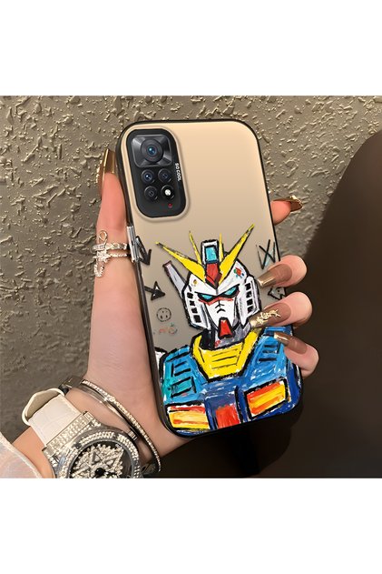 Redmi Note 11 Pro 4G/5G Compatible Stylish Male-Type Robot Pattern Protective Case