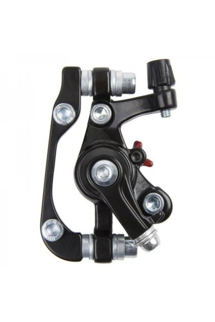 Etrier frana mecanic spate biciclete, pentru disc de 180mm