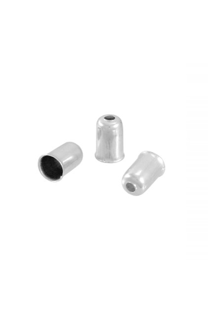 Capat teaca cablu frana 5.5X9.5 culoare argintiu