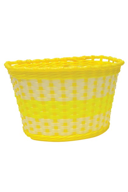 Cos Bicicleta Junior, plastic, Galben