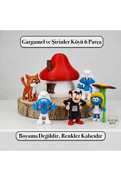 Hureggo vintage orijinal Gargamel figür oyuncak & 10 cm - Fiyatı